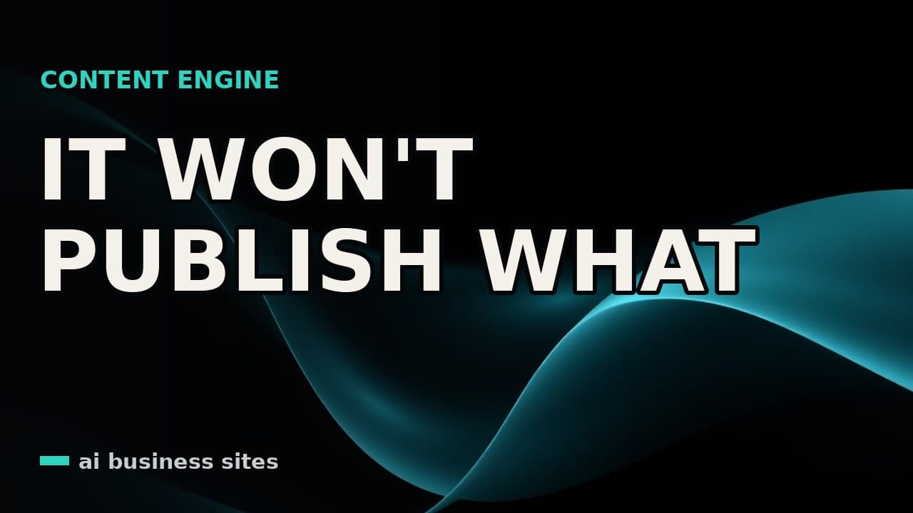 Local SEO for Small Business: Content That Refuses to Publish a Price It Can't Source