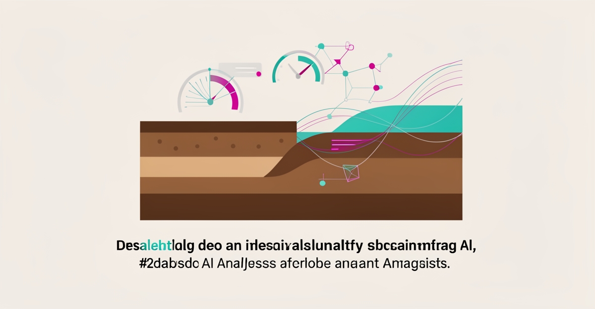Flat illustration of a retaining wall with AI data overlay showing instant quoting efficiency for contractors.