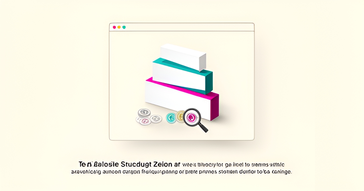 Flat illustration of tiered pricing cards with a magnifying glass revealing hidden fees, accented in teal and magenta.
